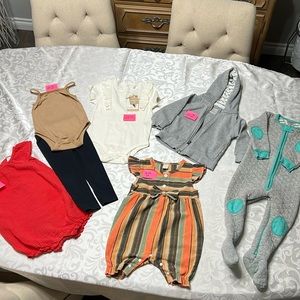Baby girl bundle! Size, 9-12)12-18)24